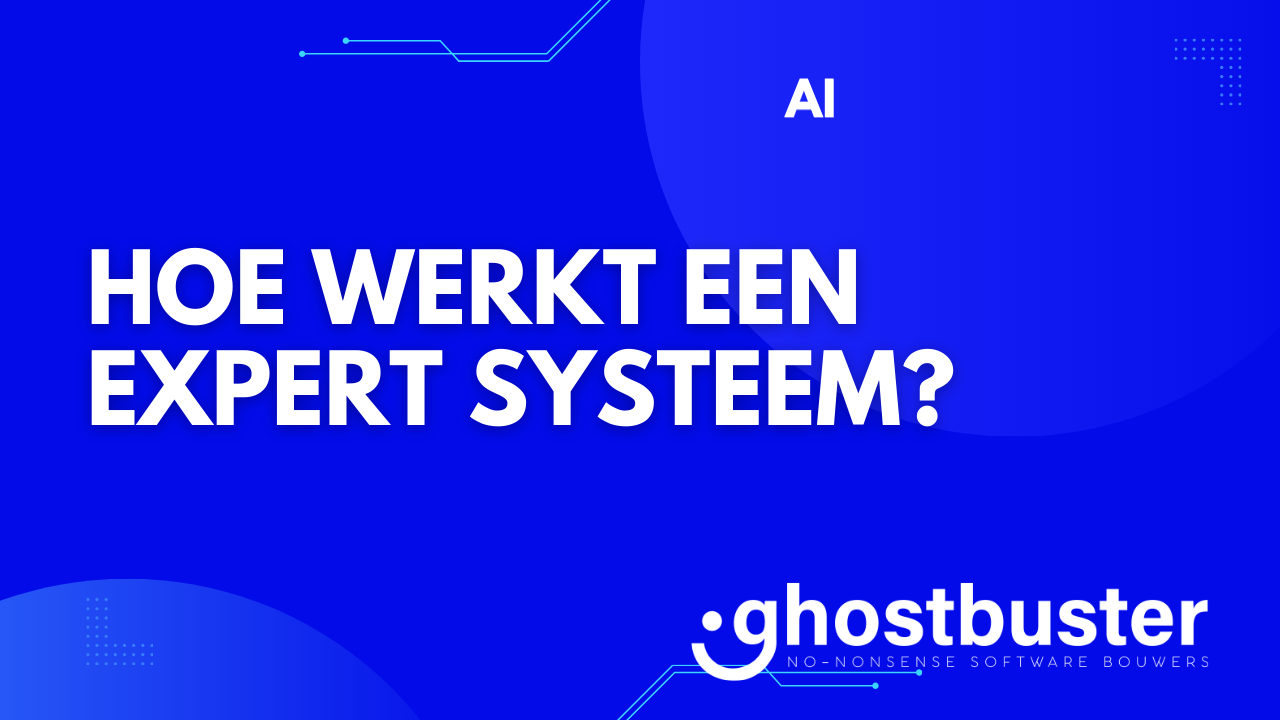 Hoe werkt een expert systeem?