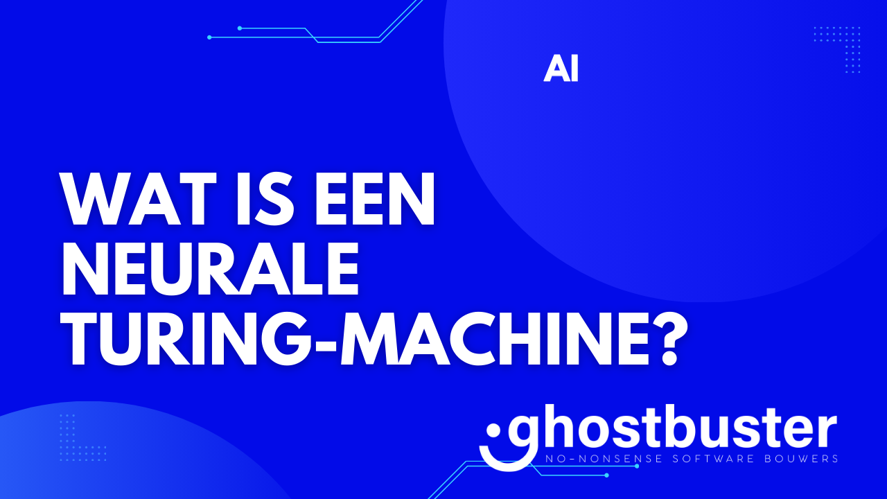 Wat is een neurale Turing-machine?