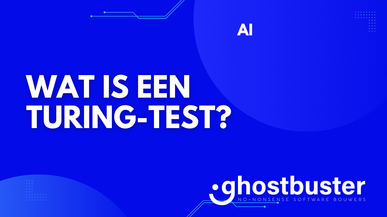 Wat is een Turing-test?