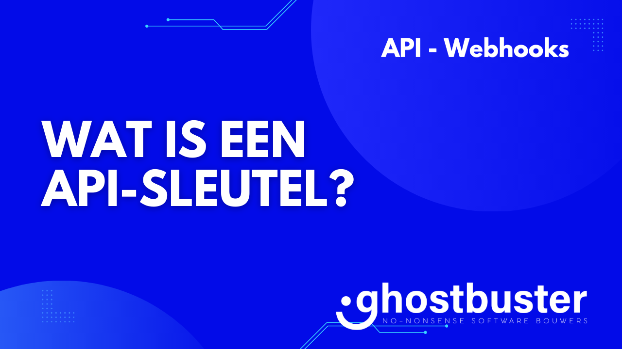 Wat is een API-sleutel?