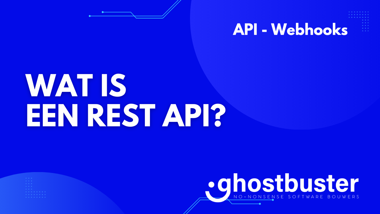 Wat is een REST API?