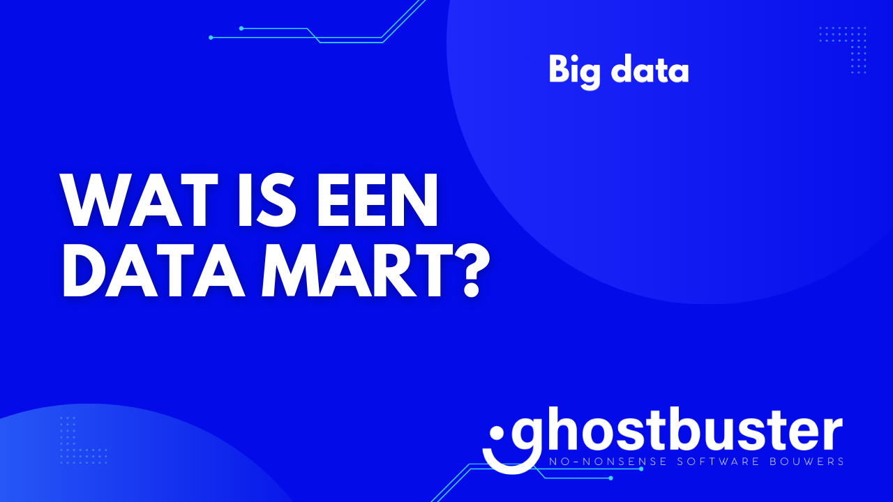 Wat is een data mart?