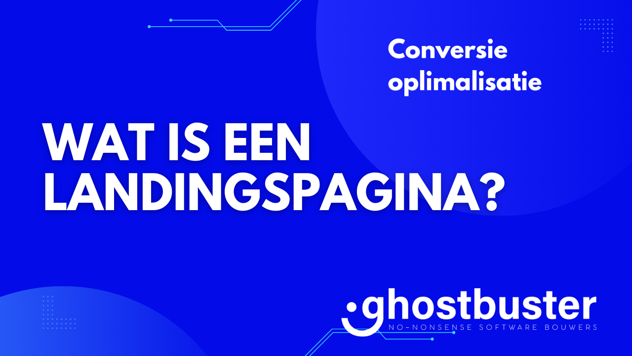 Wat is een landingspagina?