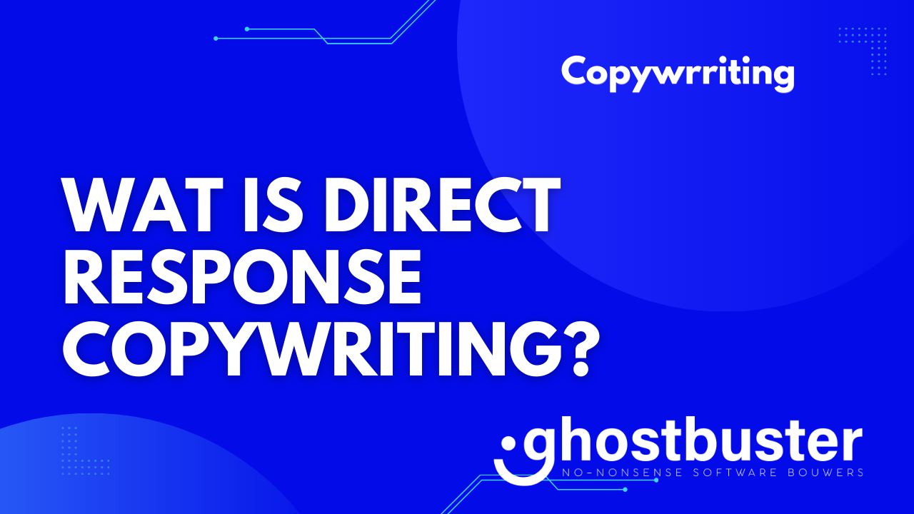 Wat is direct response copywriting?