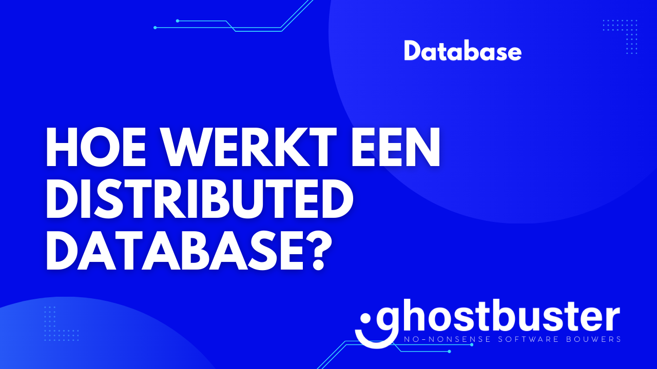 Hoe werkt een distributed database?