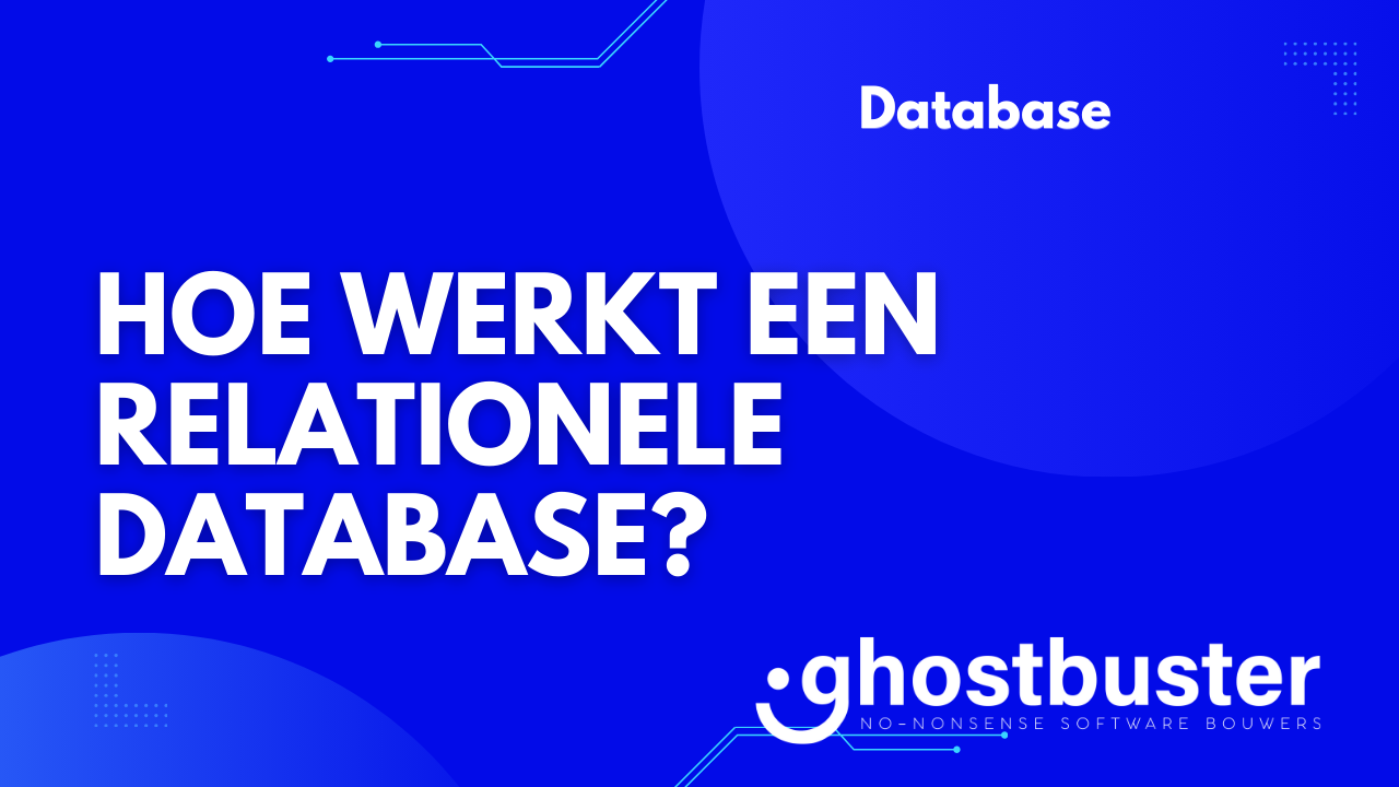 Hoe werkt een relationele database?