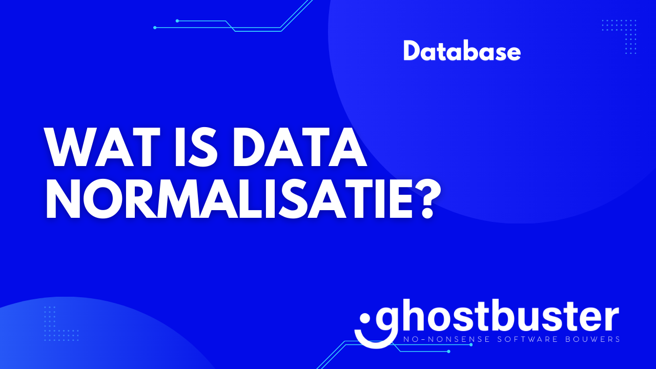 Wat is data normalisatie?