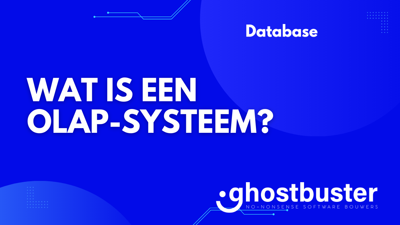 Wat is een OLAP-systeem?