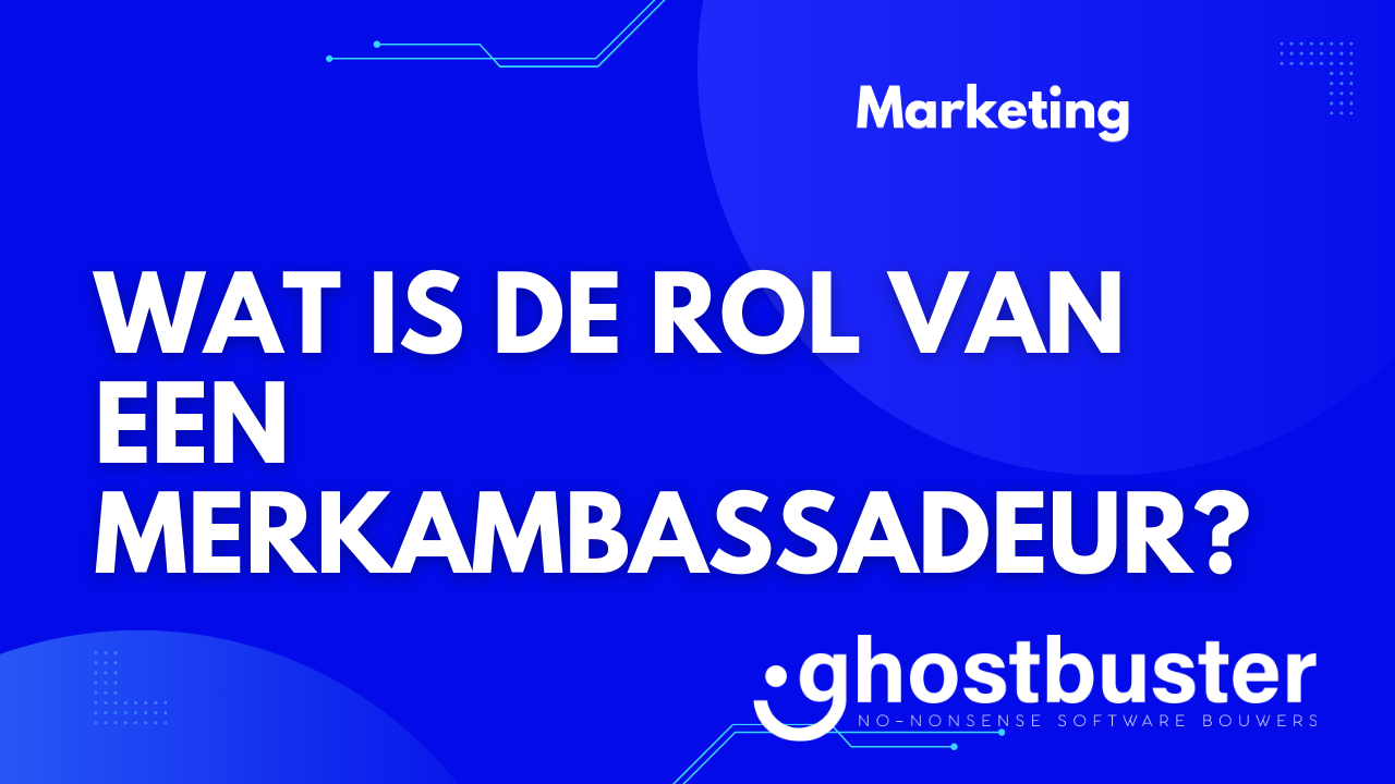 Wat is de rol van een merkambassadeur?