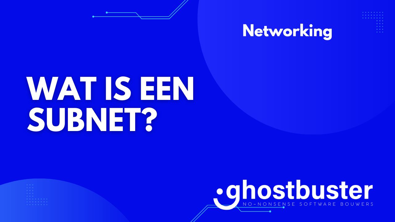 Wat is een subnet?