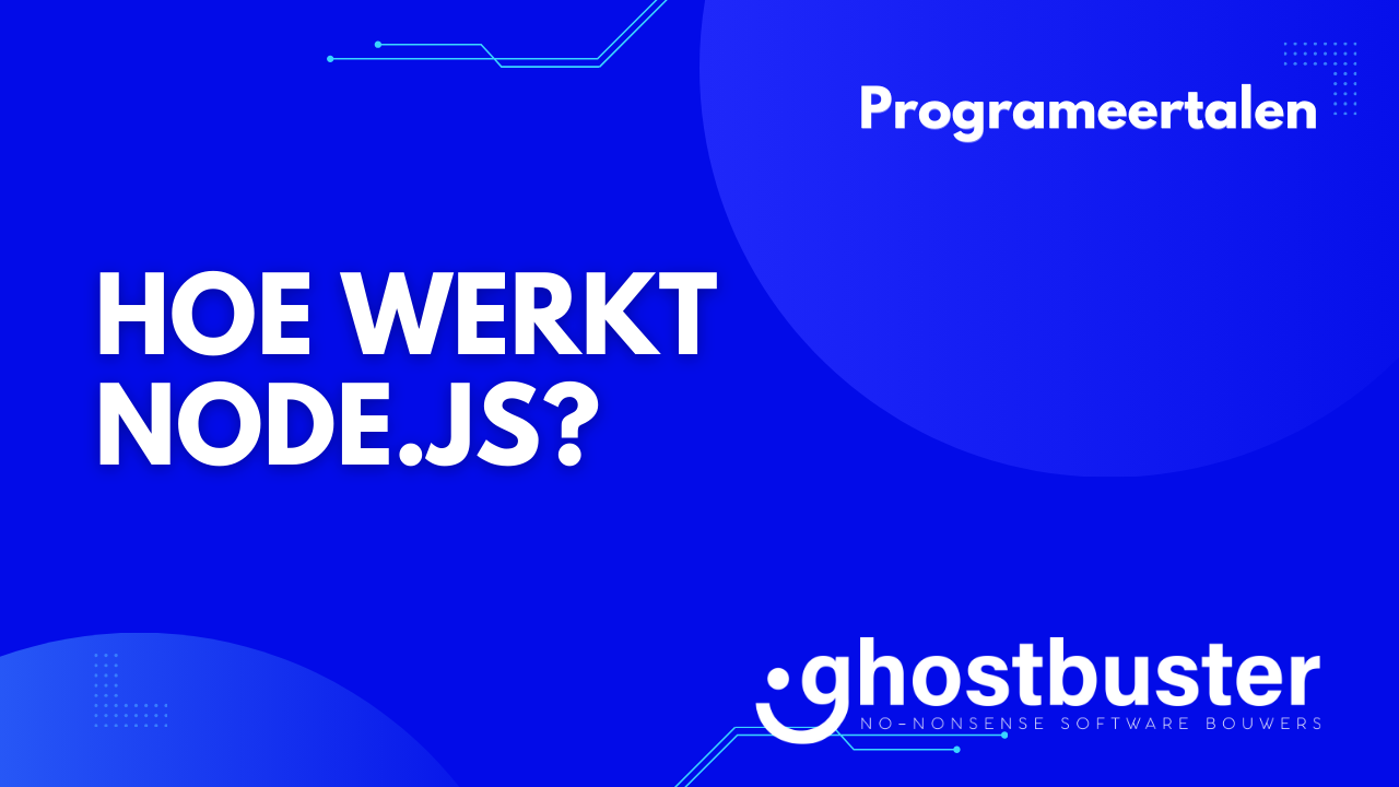 Hoe werkt Node.js?