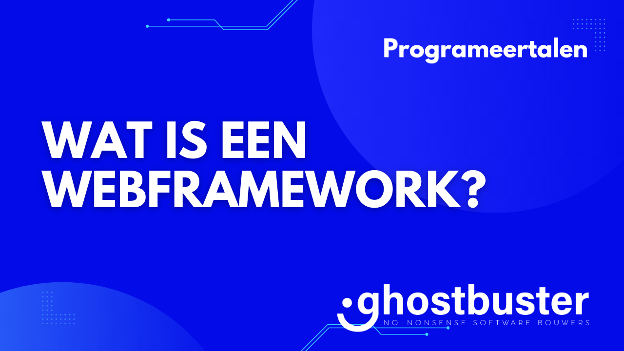 Wat is een webframework?