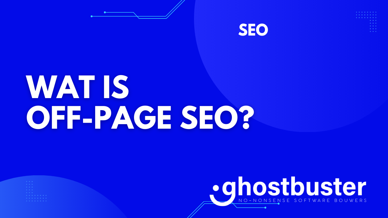 Wat is off-page SEO?
