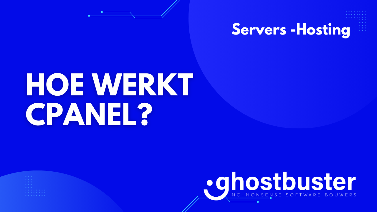 Hoe werkt cPanel?
