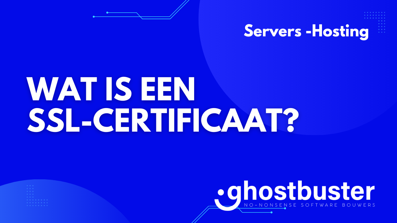 Wat is een SSL-certificaat?