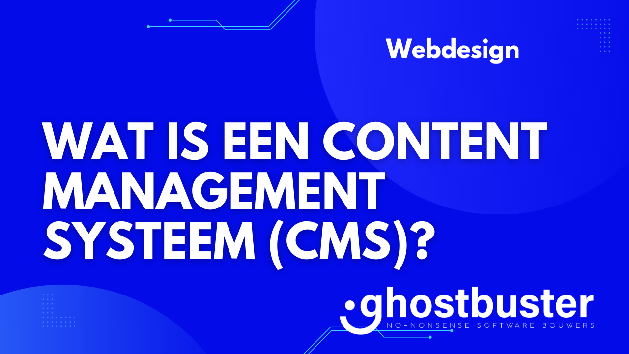 Wat is een content management systeem (CMS)?