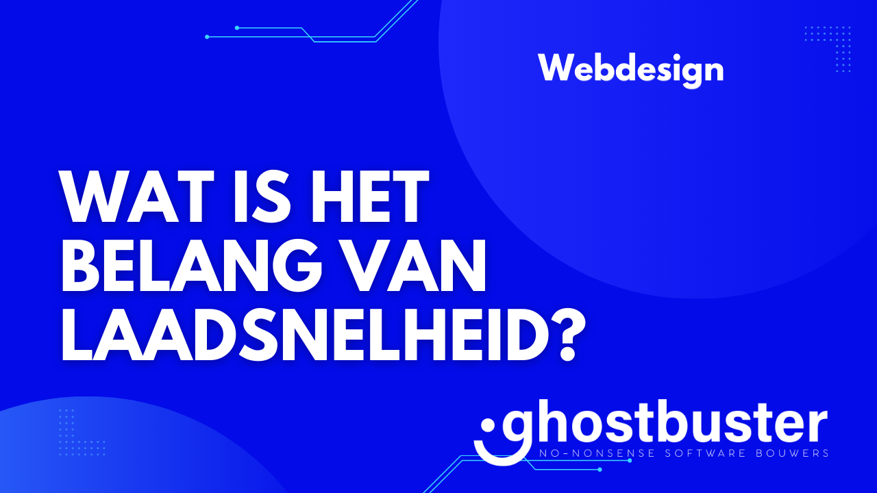 Wat is het belang van laadsnelheid?
