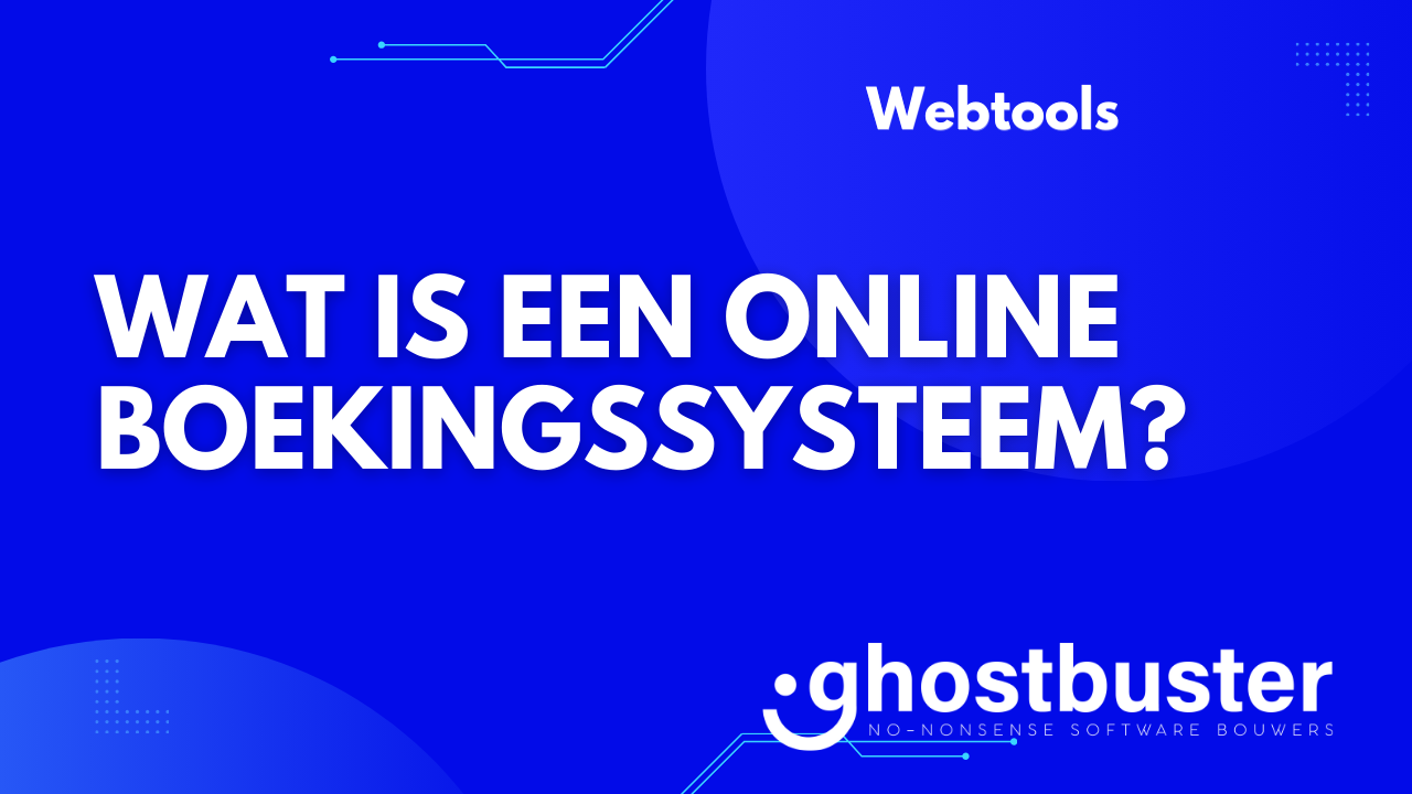 Wat is een online boekingssysteem?